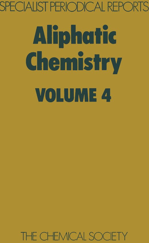 Aliphatic Chemistry - cover