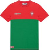 Portugal Voetbalshirt Heren - Maat XL - Sportshirt Volwassenen - Rood