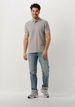G-Star Raw Dunda Slim Stripe Polo S/s Polo's & T-shirts Heren - Polo shirt - Lichtgrijs - Maat XXL