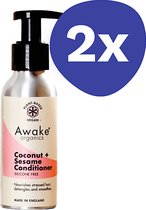 Awake Organics Kokosnoot & Sesam Conditioner Travel Size (2x 95ml)