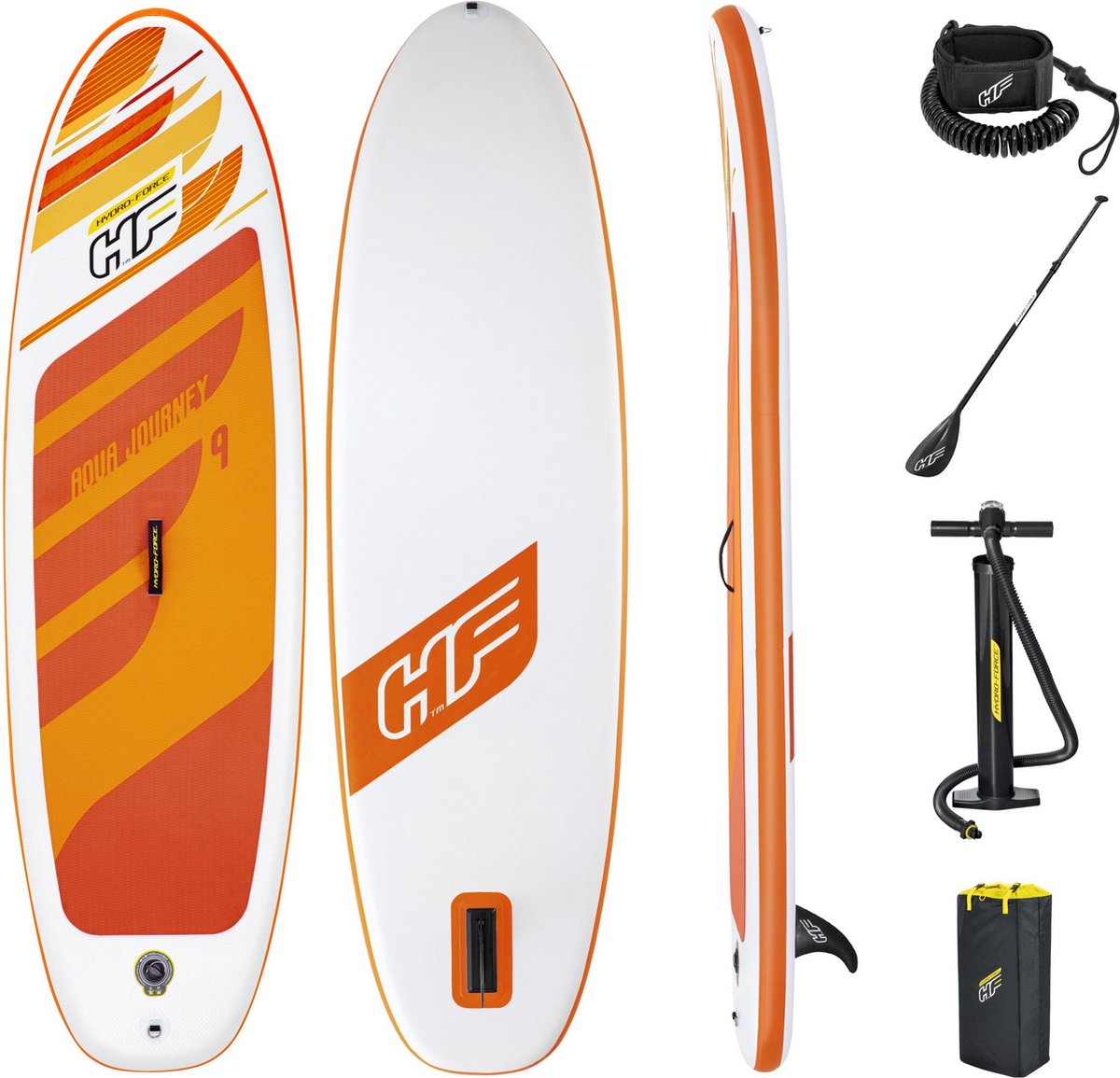 Bestway Sup Board Hydro Force Aqua Journey Set - Met Accessoires - 274 cm x 76 cm x 12 cm