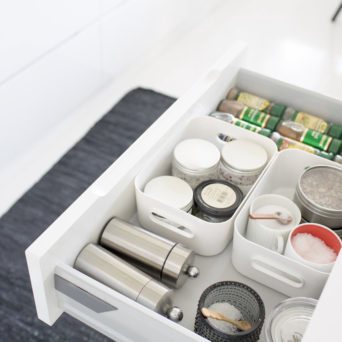 SmartStore - Compact Opbergbox L Deksel - Kunststof - Grijs