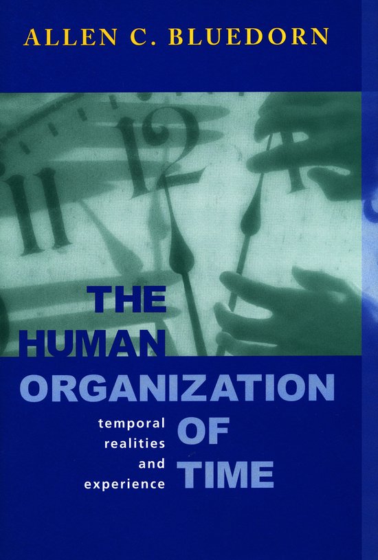 The Human Organization of Time - cover