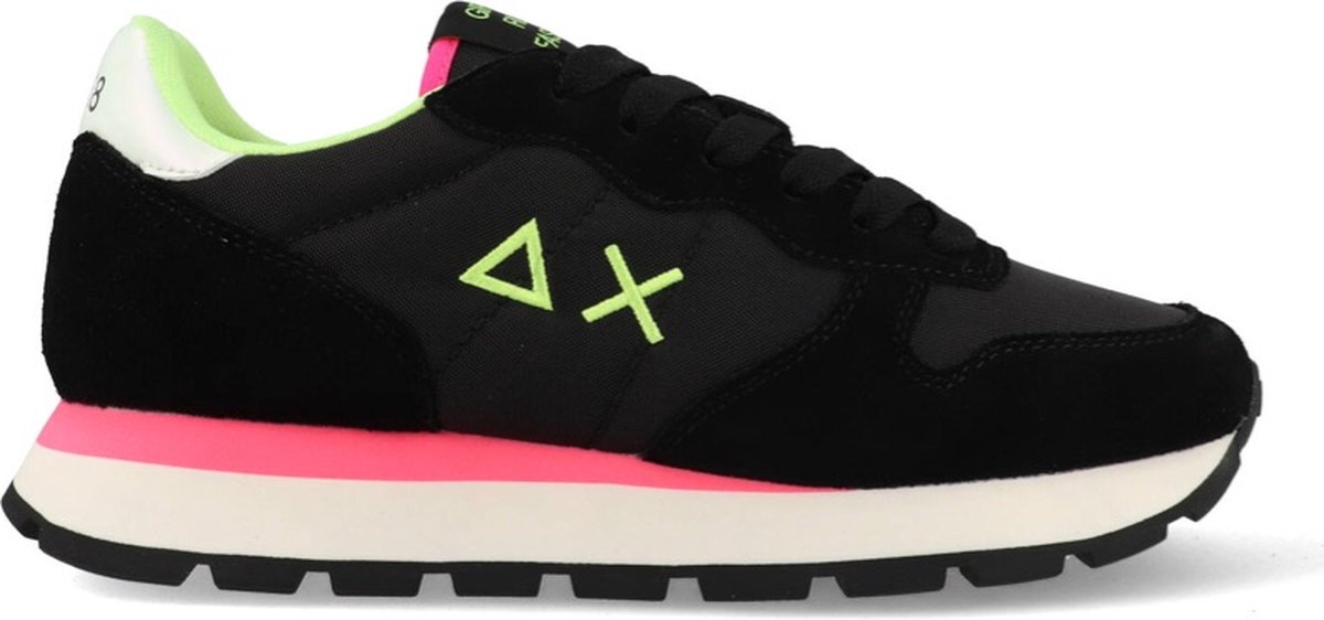 Sun68 Sneaker Nero Giallo Fluo maat 38