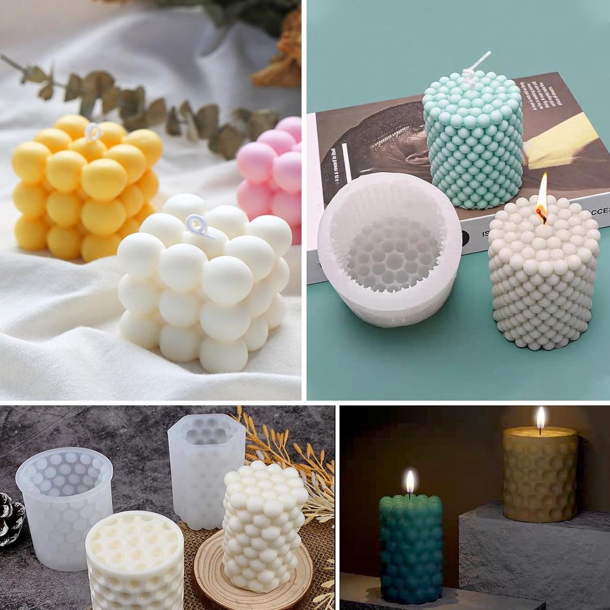 Moules à bougies pilier_3 - Solutions de décoration intérieure élégantes