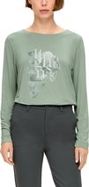 S'Oliver Women-T-shirt--72D0 GREEN-Maat 42