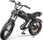 C93 Fatbike E-bike 250 watt motorvermogen 25 km/u maximale snelheid 20X4.0 inch banden 7 versnellingen