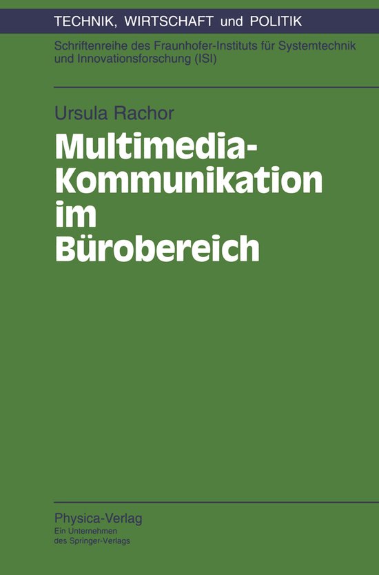 Multimedia-Kommunikation im Bürobereich - cover