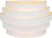 HighLight wandlamp Scudo 20 cm - wit / goud