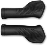 ACID Grips Travel Comfort - Poignées de vélo - Poignées avec structure antidérapante - Avec Comfort Curve pour plus de commodité - Poignées de vélo ergonomiques - Adaptées aux longues balades à vélo - Zwart - Regular