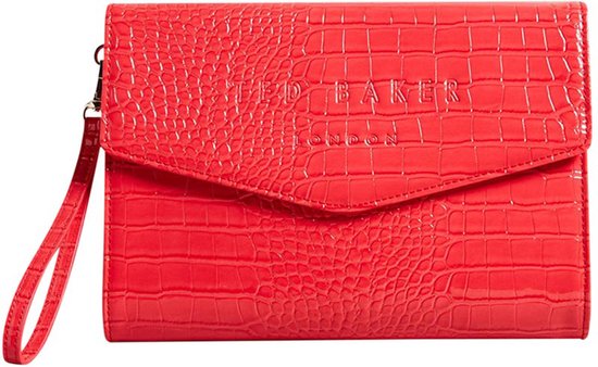 Wxg-Crocey Imitation Croc Envelope Pouch