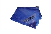Xstrong Afdekzeil Allround 120 gr/m² 6 x 8 blauw 3 laags gelamineerd / absoluut 100% waterdicht