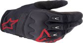 Alpinestars Techdura Gloves Fire Red Black XL - Maat XL - Handschoen