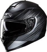 HJC C70N Sway Black White XL - Maat XL - Helm
