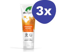 Dr Organic Manuka Honing Gezichtsmasker (3x 125ml)