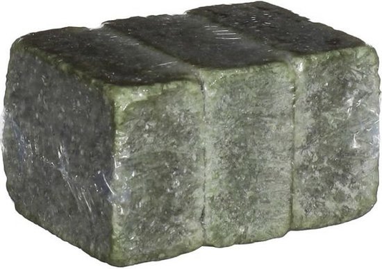 Ideas4seasons Coffret cadeau cubes d'ambre/cubes parfumés - pin - comprenant un brûleur de parfum et une mini râpe