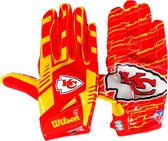 Wilson Adult NFL Stretch Fit Gloves Team Kansas City Chiefs