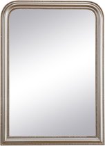 OZAIA Vintage stijl spiegel in paulowniahout - B. 80 x H. 110 cm - Champagne - HELOISE L 80 cm x H 110 cm x D 3 cm