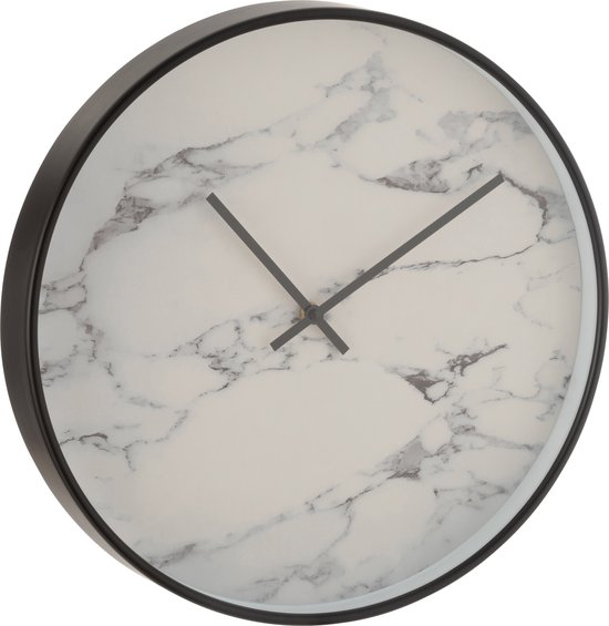 J-line horloge Merbre - synthétique - noir - Ø 40 cm