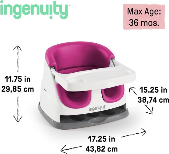 2-in-1 stoelverhoger voor baby`s en kinderen van Safety 1st. — afbeelding 3