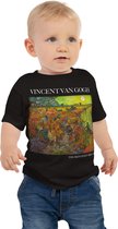 Vincent van Gogh 'De Rode Wijngaard' ("The Red Vineyard") Beroemde Schilderij Baby Kleding Meisjes | 100% Katoen | Kunst Baby Kleding Jongens | 18-24m