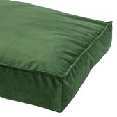 Woofwoof Coussin Chien Lounge Velours Vert