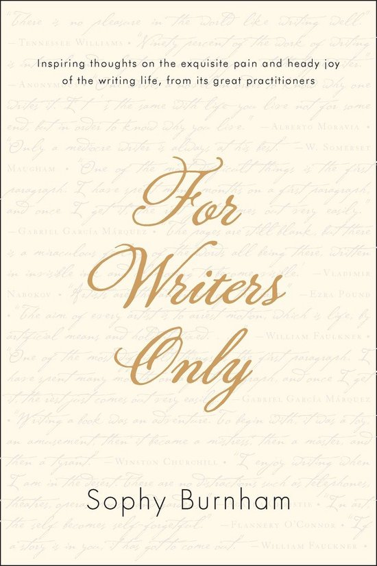 For Writers Only - cover