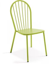 Oviala - Chaise bistrot de jardin verte