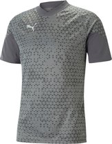 Puma Team Cup T-Shirt Heren - Grijs | Maat: M