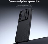 Nillkin CamShield Magnetisch Hoesje Geschikt voor Samsung Galaxy A55 - Compatibel met MagSafe - Camera Slider Back Cover - Extra Camera Bescherming - Zwart