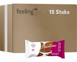 Feeling OK - Biscottone Cacao - Voordeelpakket - 15 x 50 g