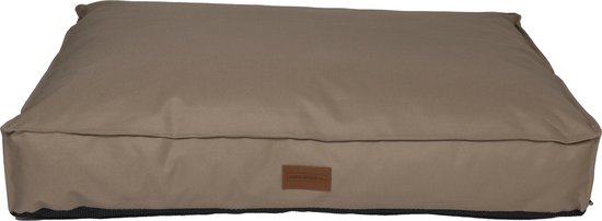 Water-resistant Hondenbed Beige-l 90x75x12cm - Hond - Animal Boulevard - Ab10436 - Beige