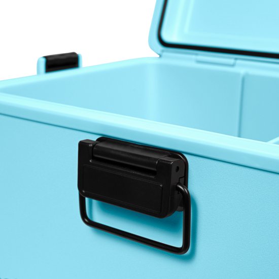 Steamy Classy 12 - Kleine Koelbox incl. divider/ snijplank met Schouderband - 12 Liter - Sky Blue van Steamy — afbeelding 3