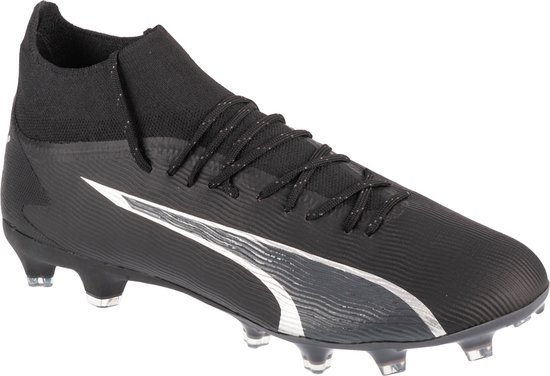 Puma Ultra Pro FG/AG 107422-02, Mannen, Zwart, Voetbalschoenen, maat: 46,5