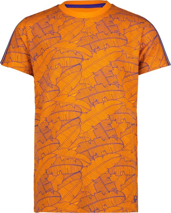 4PRESIDENT T-shirt jongens - Orange Tiger - Maat 128