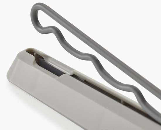 Joseph Joseph - Porte-manteau mural Orderly pliable - Acier au carbone - Crème