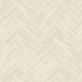 Papier peint nature Profhome 370515-GU papier peint intissé légèrement texturé avec motif chevron beige crème mat 7,035 m2