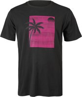 Brunotti Palm-Sunset Heren T-shirt - Zwart - XL