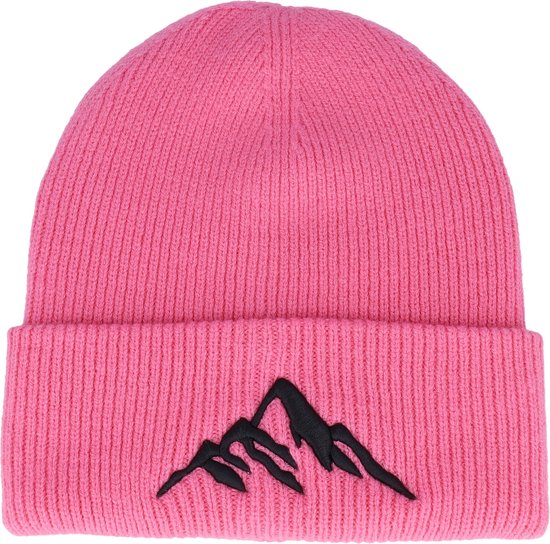 Hatstore- Mountain 3d True Pink Soft Deep Cuff - Wild Spirit Cap