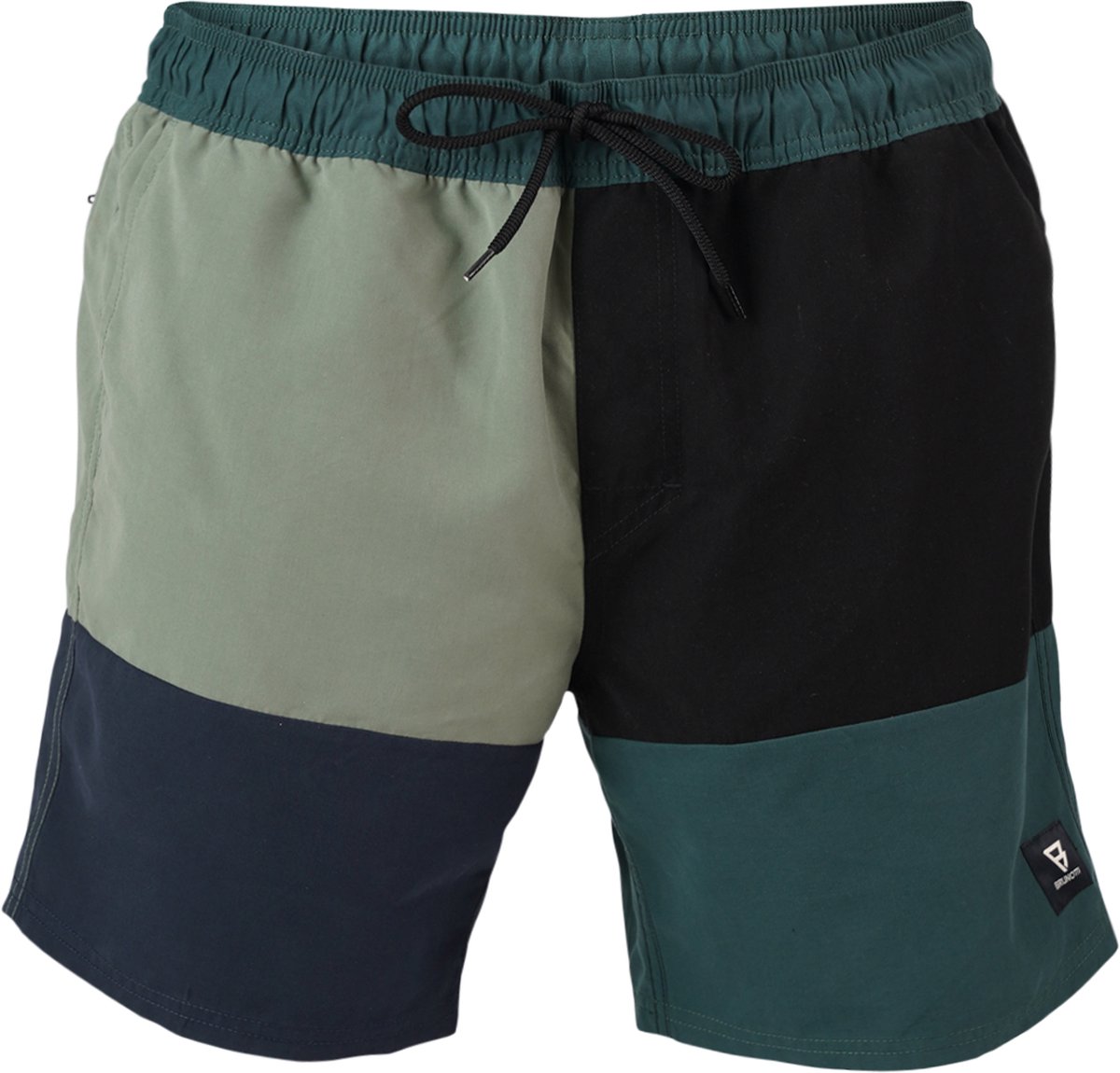 Brunotti Dudley Heren Zwem Short Zwembroek – L Zwart
