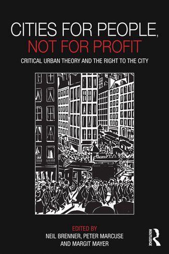 Cities for People, Not for Profit - cover