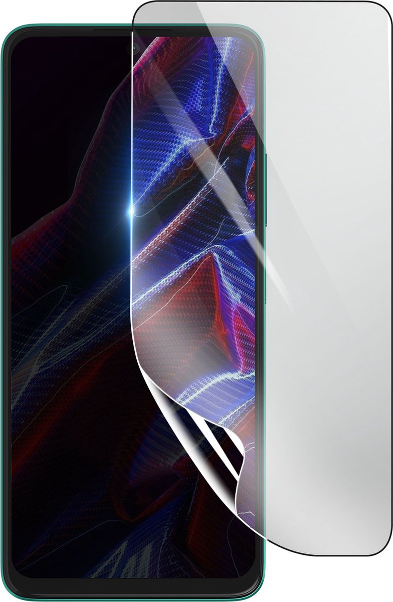 3mk, Geschikt voor Xiaomi Poco X5, Schokbestendige Hydrogel Screenprotector, Transparant
