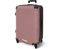 NoBoringSuitcases.com NoBoringSuitcases.com® - Roze koffer groot - Rolkoffer lichtgewicht - Reiskoffer met 4 wielen - Grote trolley XL - 20 kg bagage - Large travel suitcase