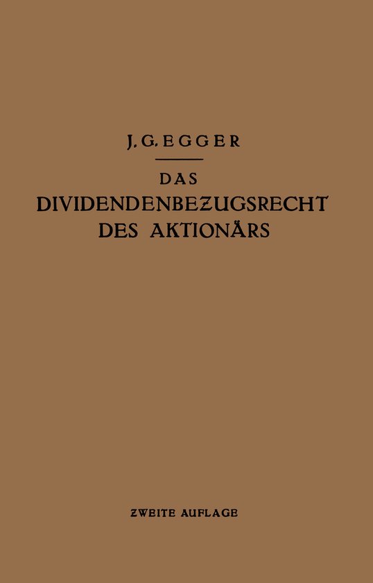 Das Dividendenbezugsrecht des Aktionärs - cover