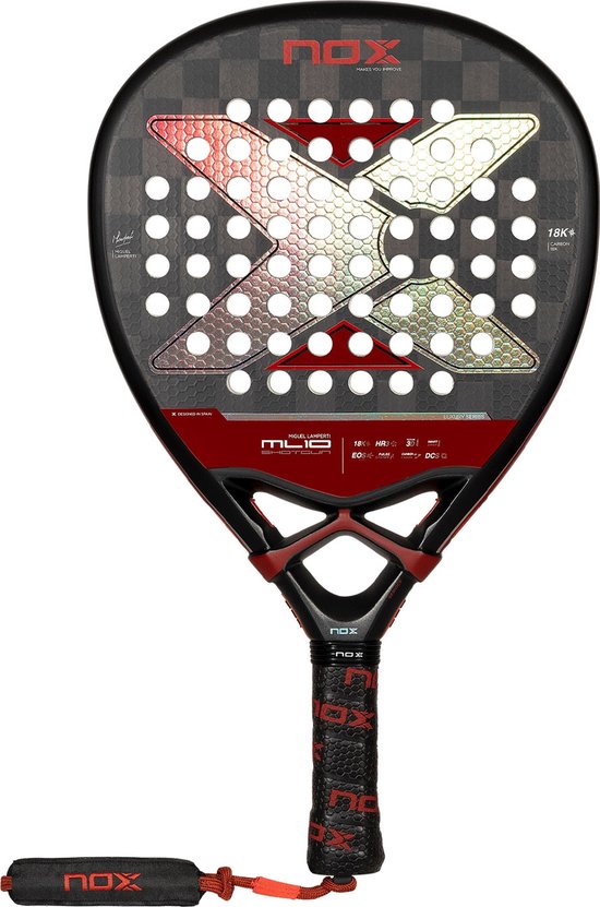 NOX ML10 Luxury Shotgun - 18K (Diamant) - 2024 padelracket