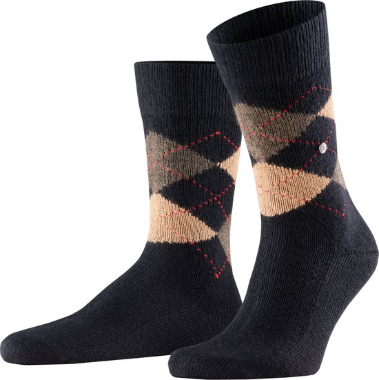 Burlington Preston one-size Zacht En Warm sokken heren zwart - Maat 40-46