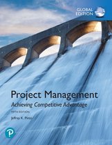 Test Bank for Project Management Achieving Competitive Advantage 5th edition by Jeffrey K Pinto