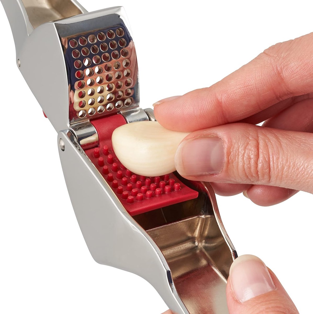 Presse-ail Avec Grande Trémie, Broyeur D'ail Sans Effort Pour