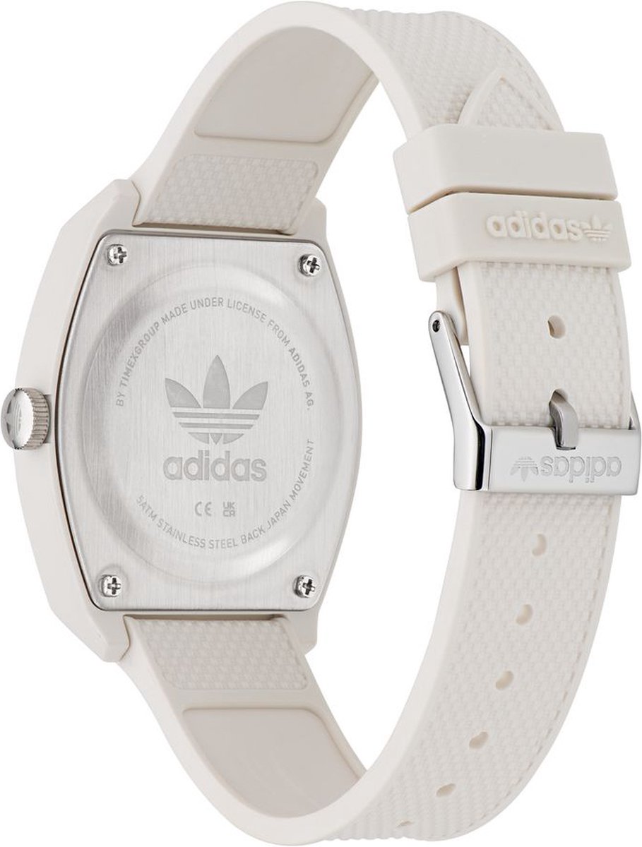 Adidas Project Two AOST23047 Horloge - Kunststof - Wit - Ø 38 mm