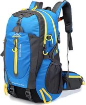 Avoir Avoir®-Backpack - Hiking - Camping- Sport - 40L-rugzak -Licht Blauw - Duurzaam, Lichtgewicht en Compact - Nylon - 52x33x20cm-Backpacks